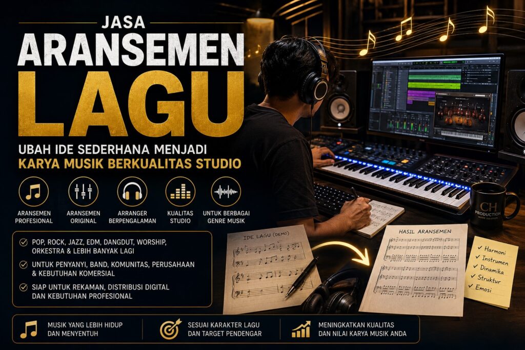 Jasa Aransemen Lagu