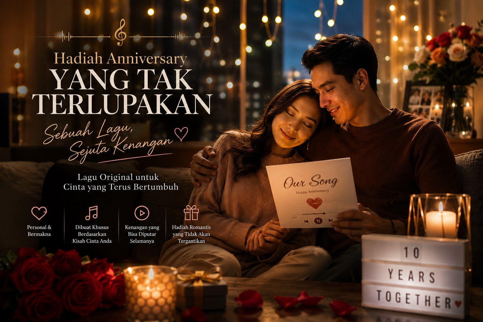 Jasa Pembuatan Lagu Anniversary