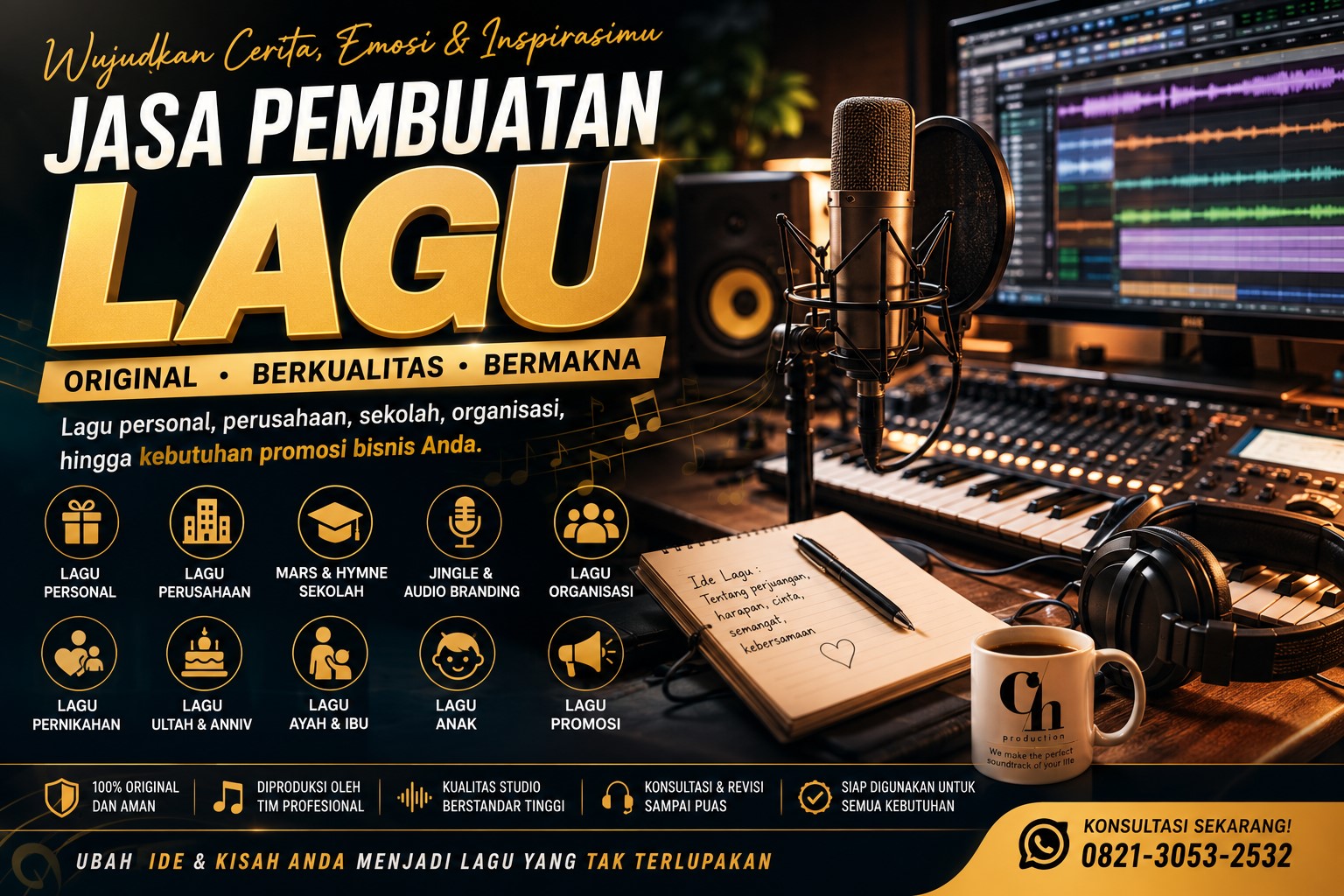 Jasa Pembuatan Lagu