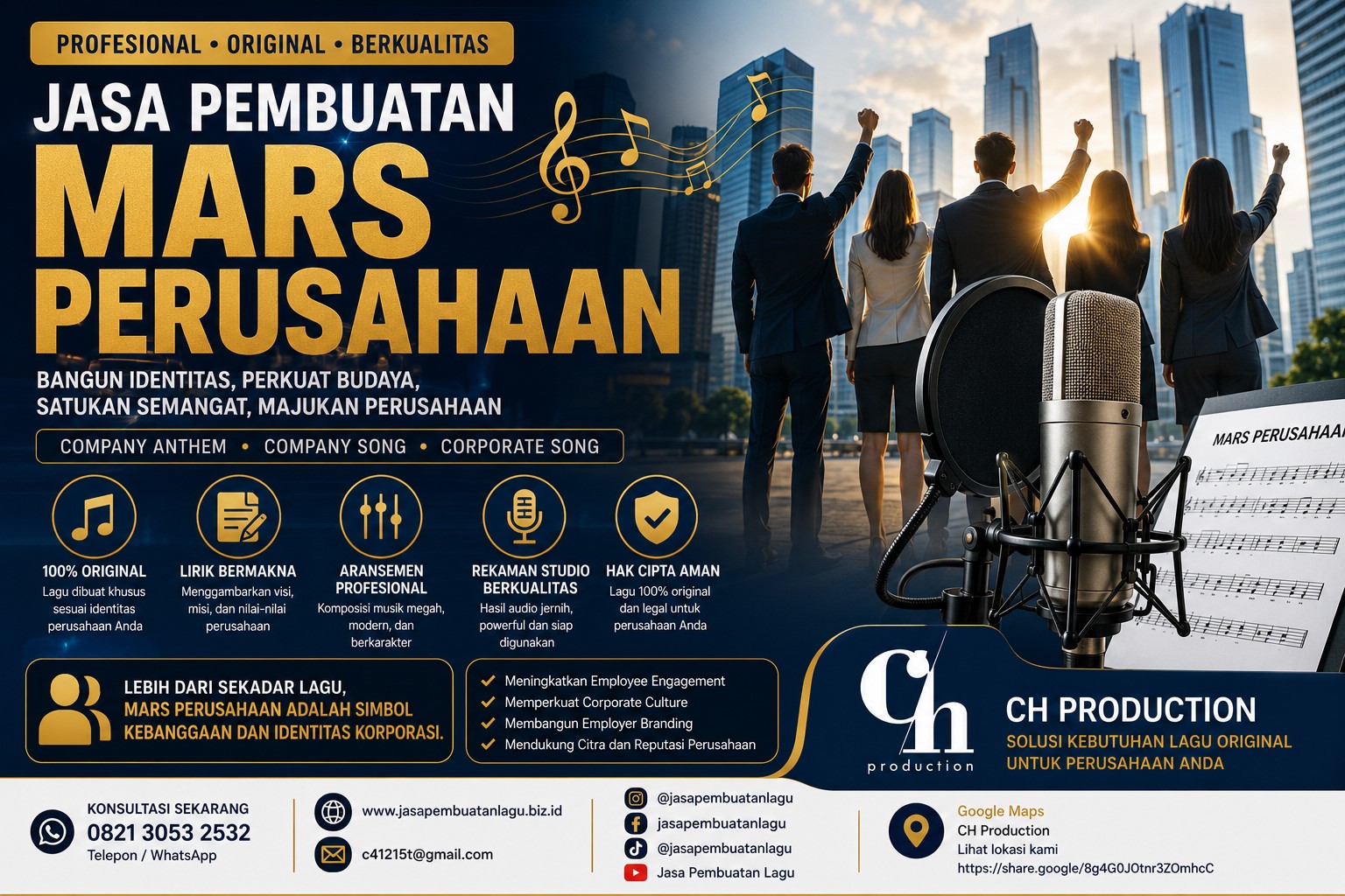 Jasa Pembuatan Mars Perusahaan
