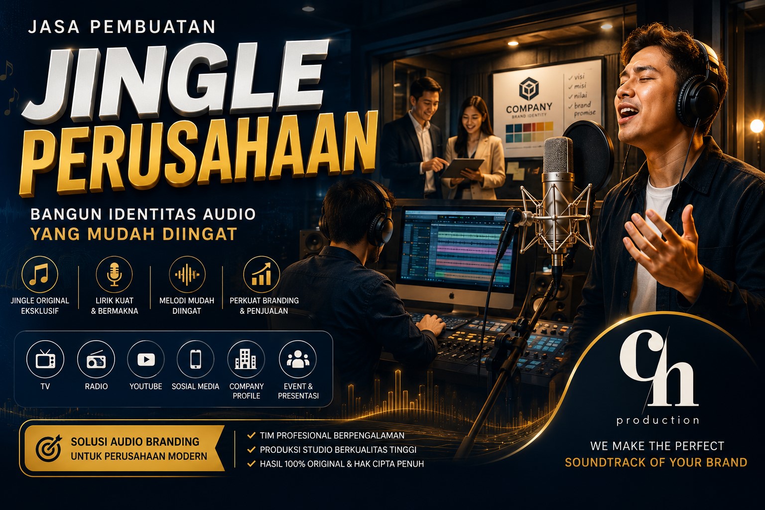 jasa pembuatan jingle perusahaan