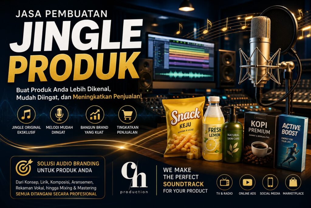 jasa pembuatan jingle produk