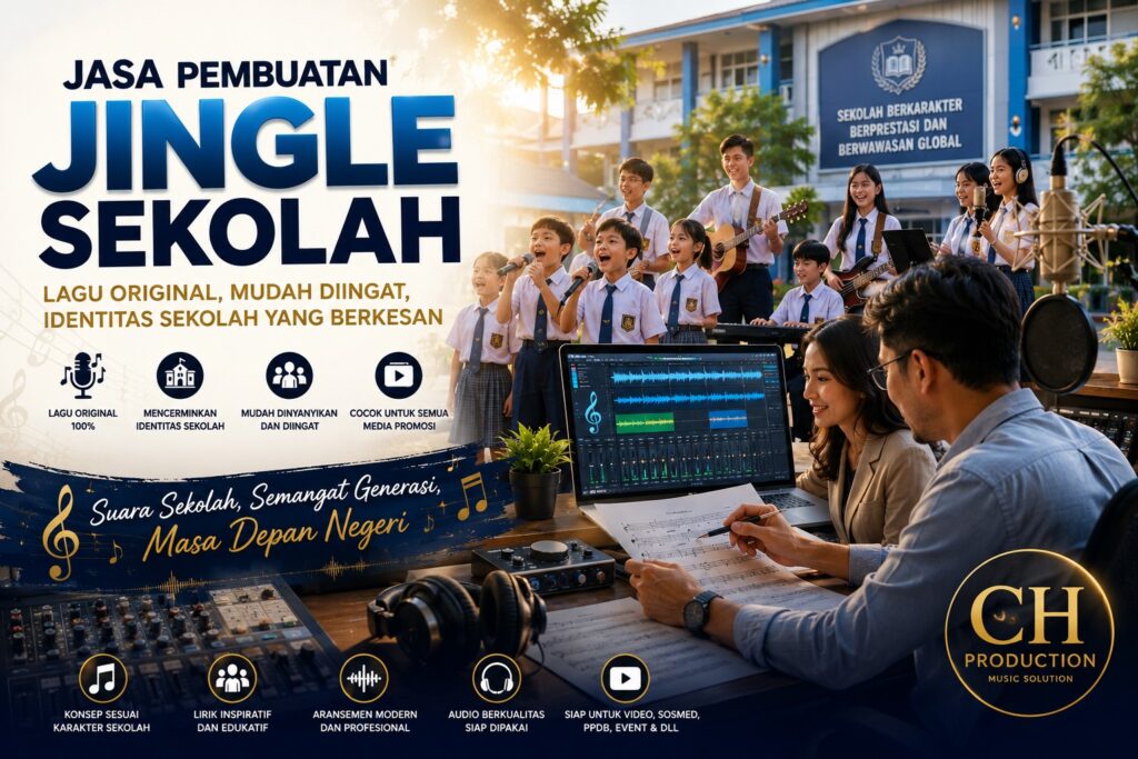 jasa pembuatan jingle sekolah