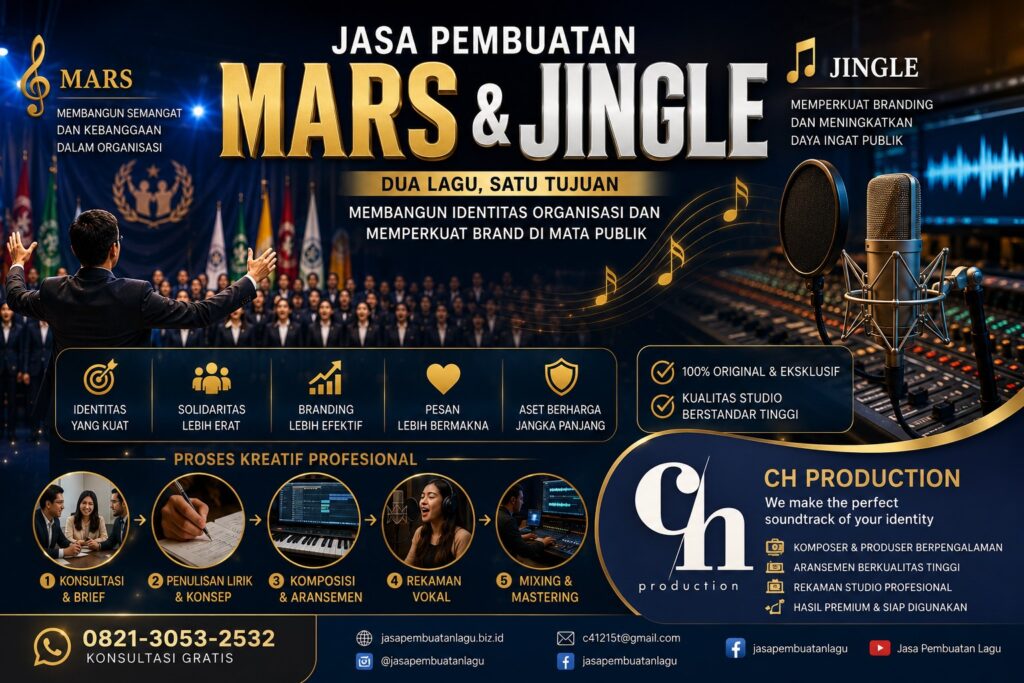 asa pembuatan mars dan jingle
