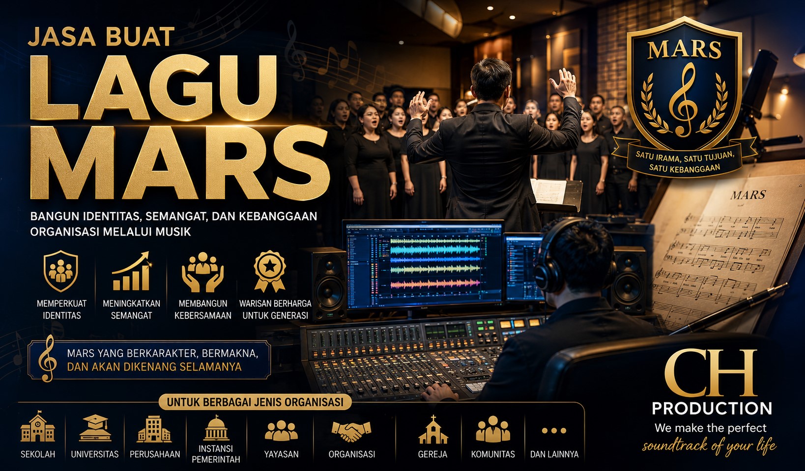 Jasa Buat Lagu Mars