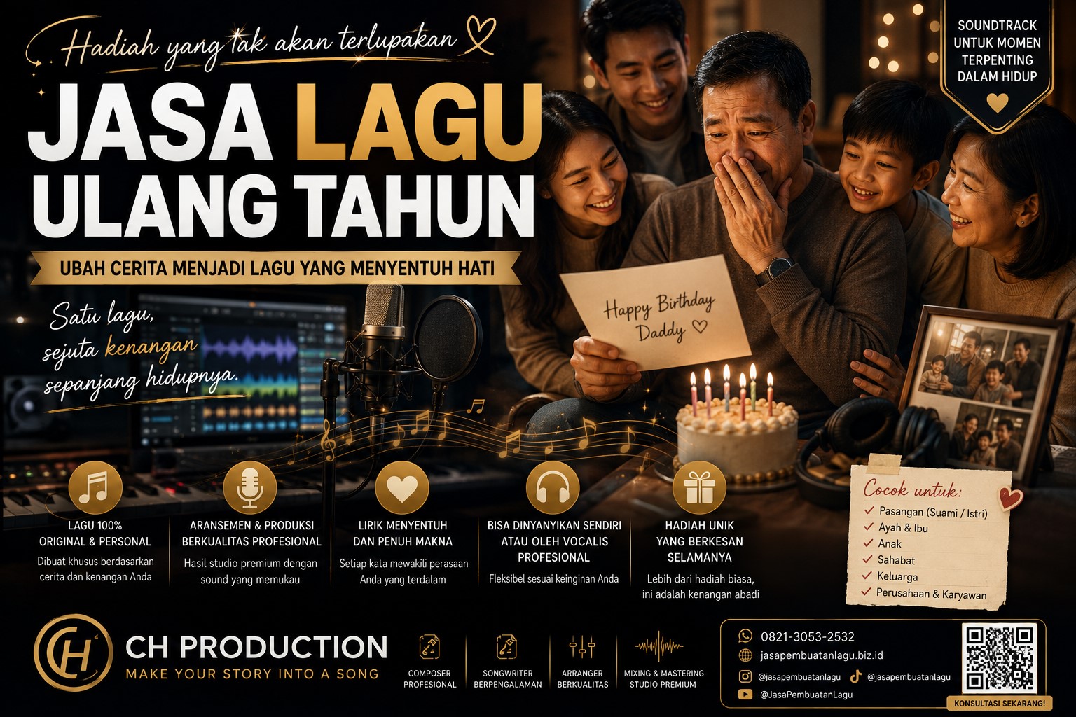 Jasa Lagu Ulang Tahun