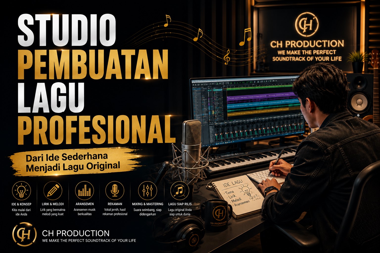 Jasa Pembuatan Lagu Profesional